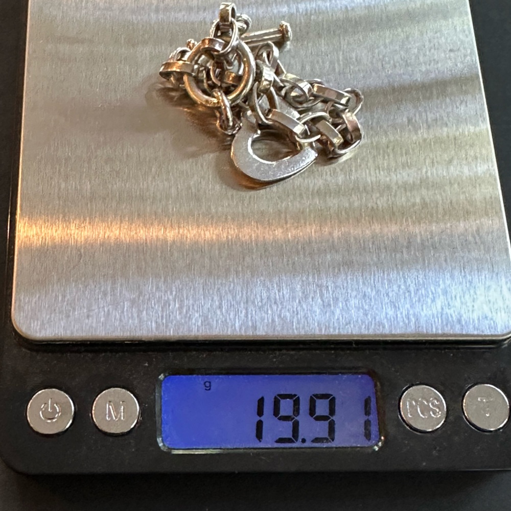 Classic Sterling Silver Bracelet Silpada B0992 Straight from your Heart - Picture 9 of 10